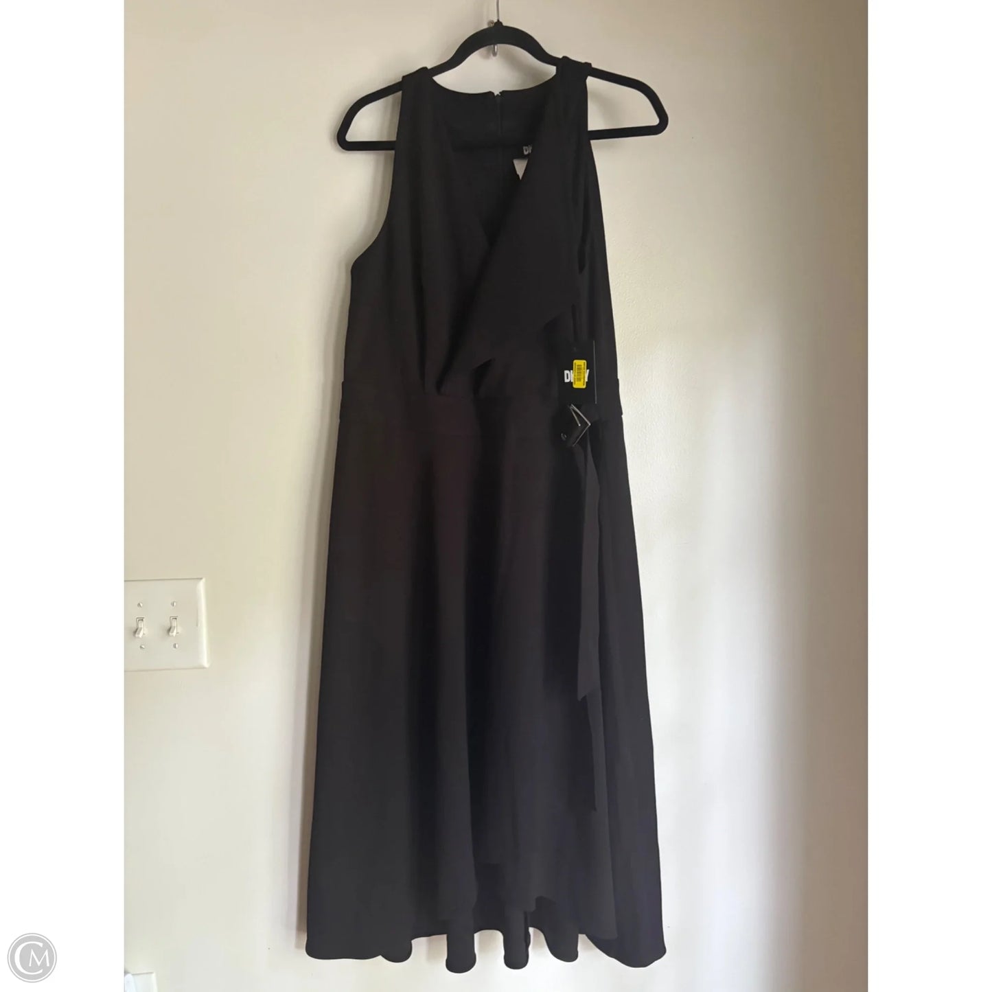 Dress Work By Dkny In Black, Size: L