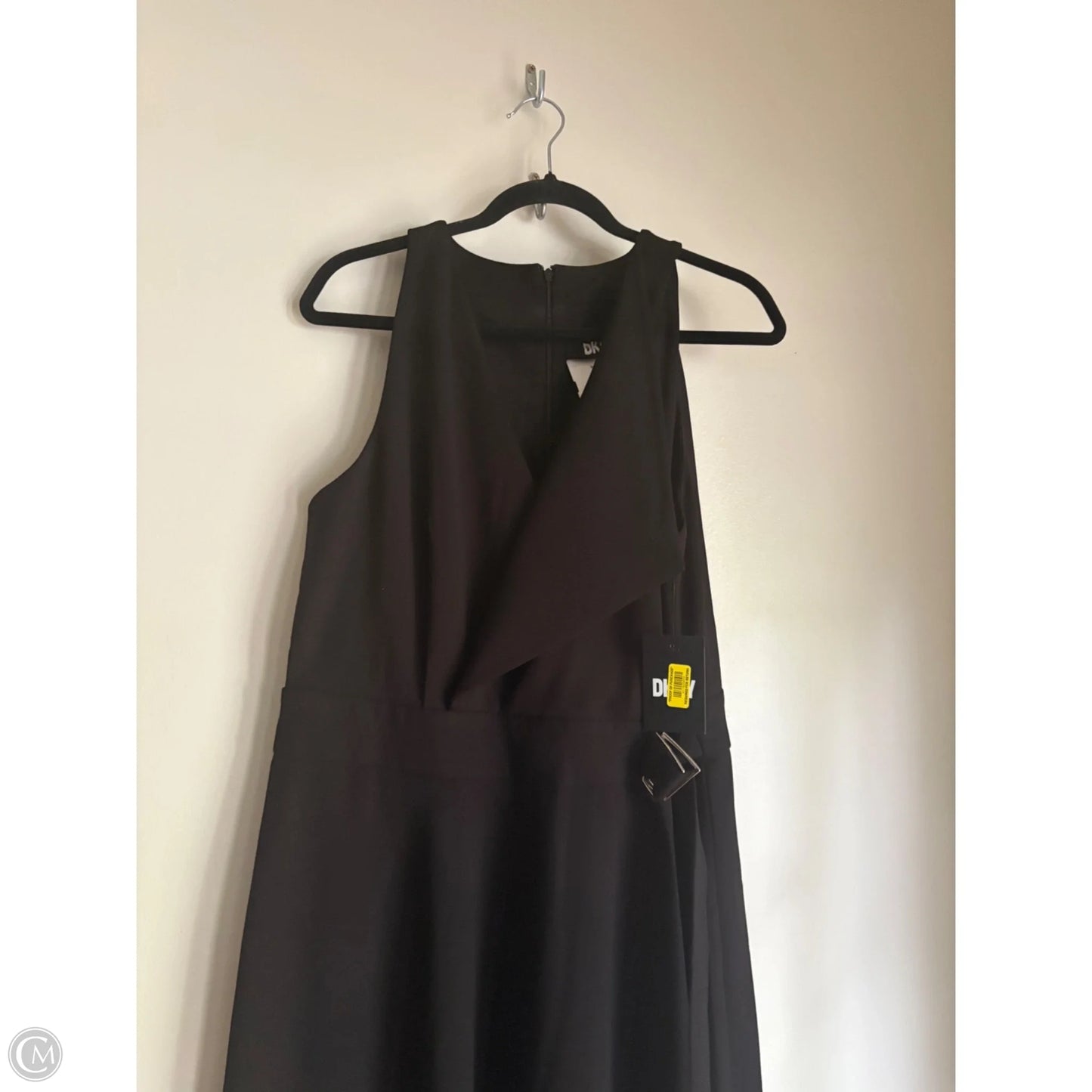 Dress Work By Dkny In Black, Size: L