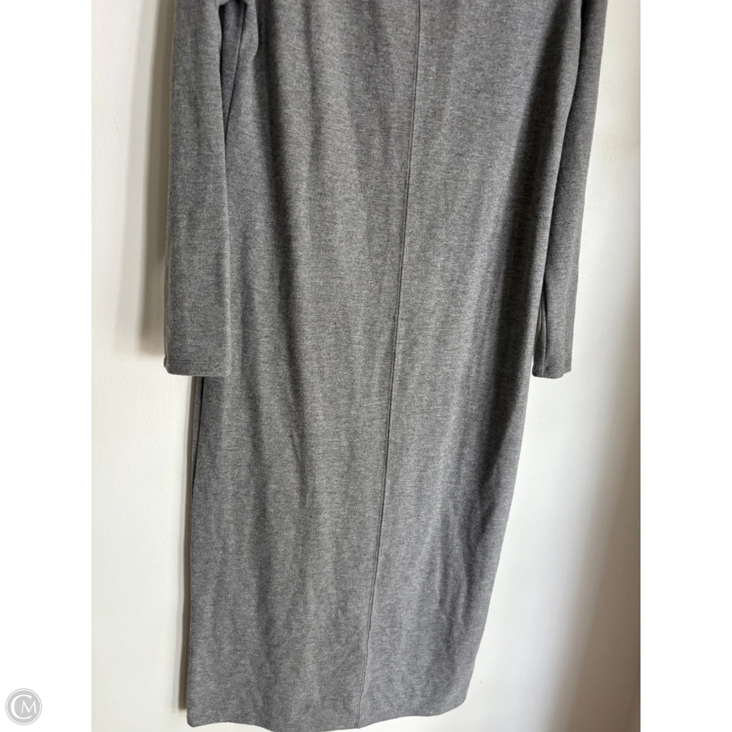 Dress Casual Maxi By A New Day In Grey, Size: M