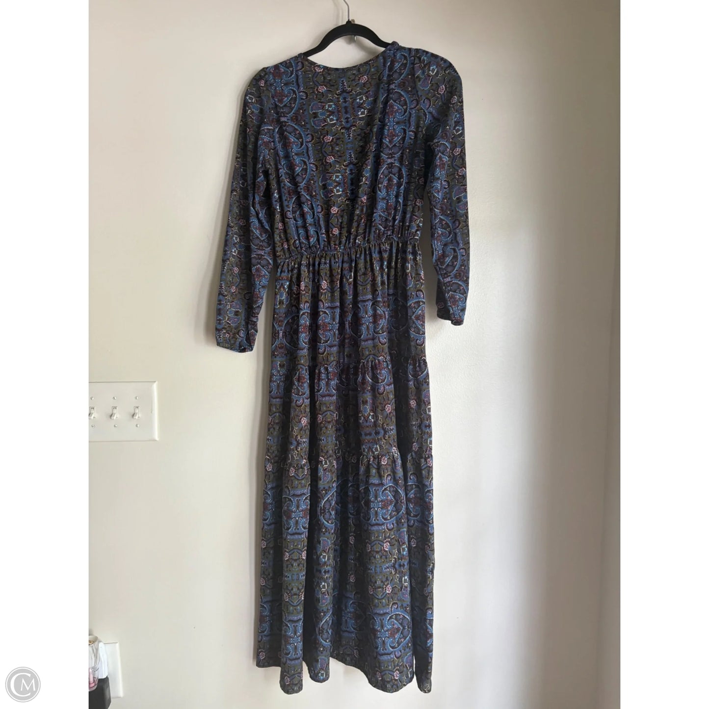 Dress Casual Maxi By Earthbound In Floral Print, Size: S