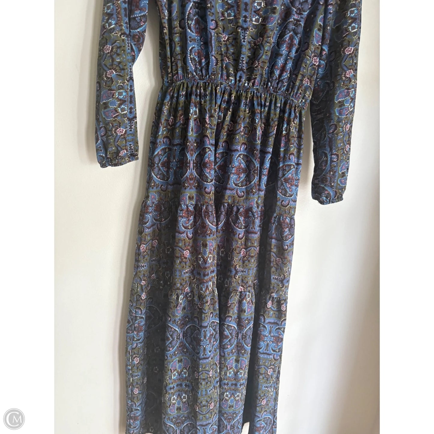 Dress Casual Maxi By Earthbound In Floral Print, Size: S