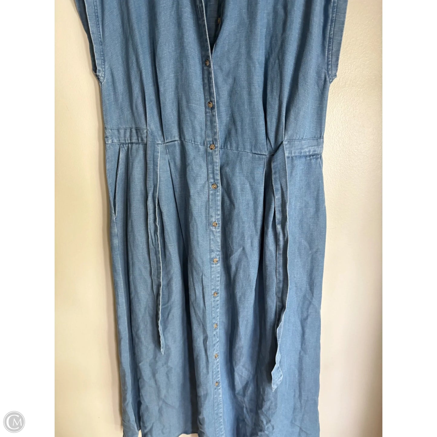 Dress Casual Maxi By Loft In Blue, Size: Xl