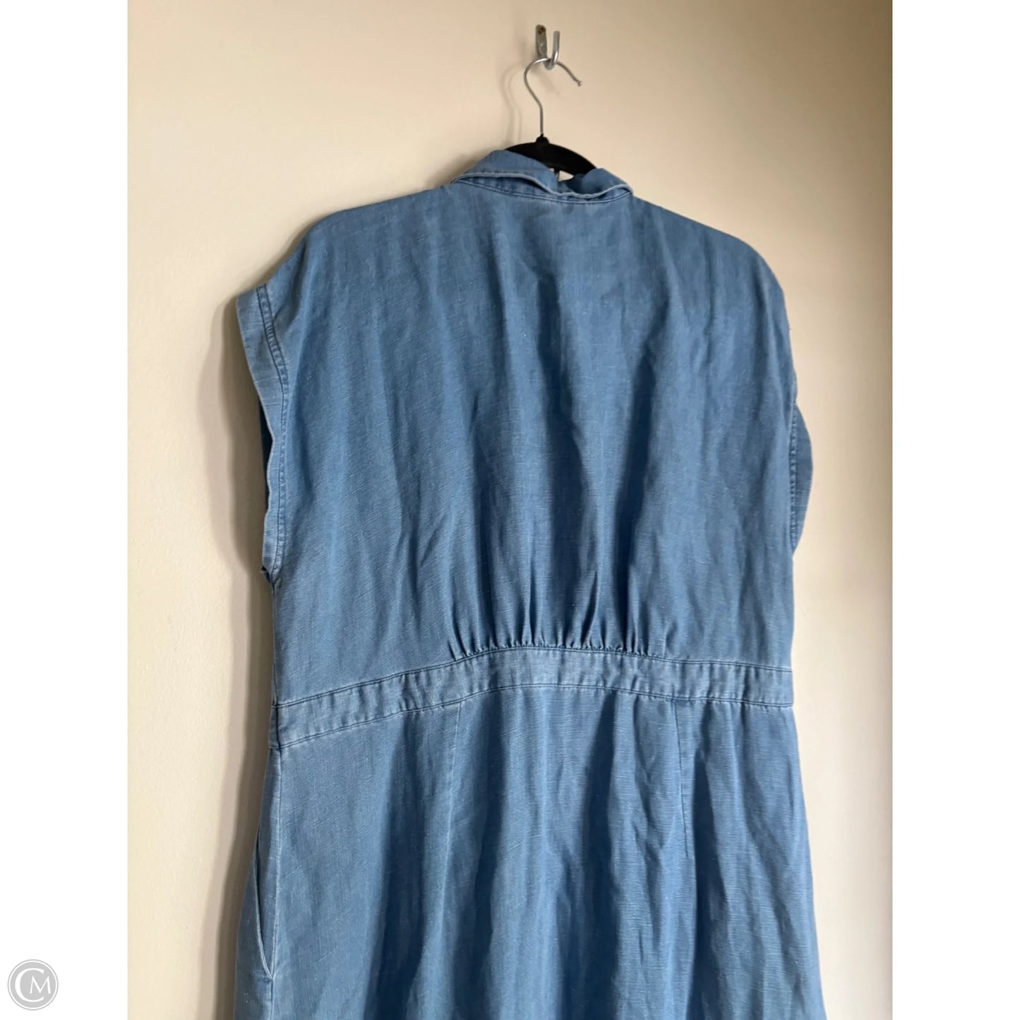 Dress Casual Maxi By Loft In Blue, Size: Xl