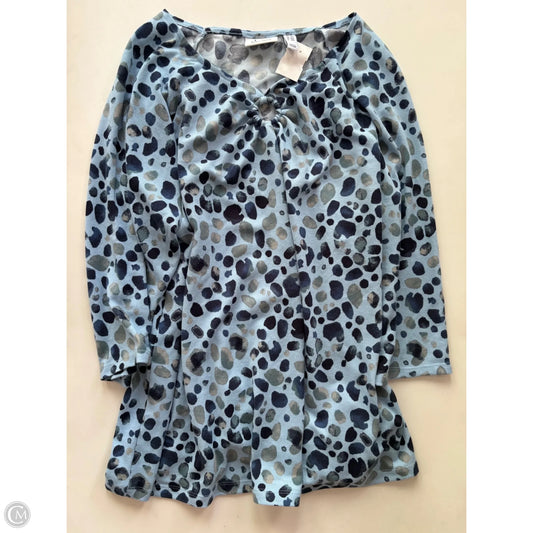 Sweater By Denim And Co Qvc In Animal Print, Size: 2x