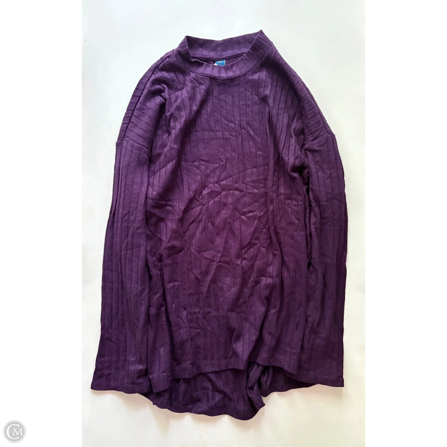 Top Long Sleeve By Old Navy In Purple, Size: 2x