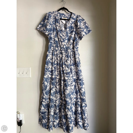Dress Casual Maxi By Maeve In Blue, Size: Xl