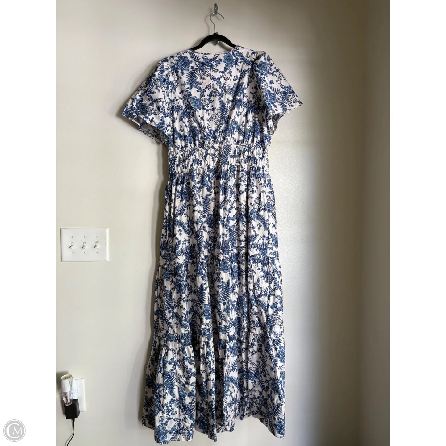Dress Casual Maxi By Maeve In Blue, Size: Xl