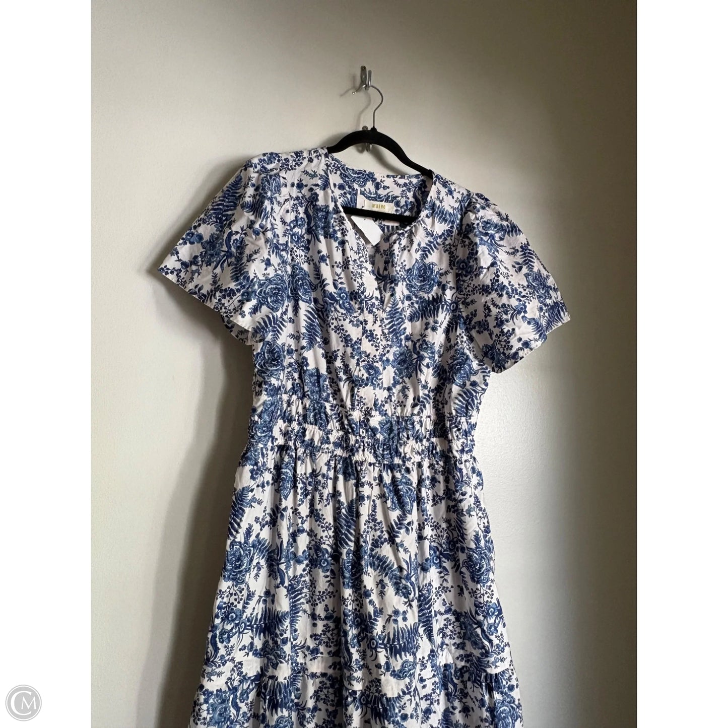 Dress Casual Maxi By Maeve In Blue, Size: Xl
