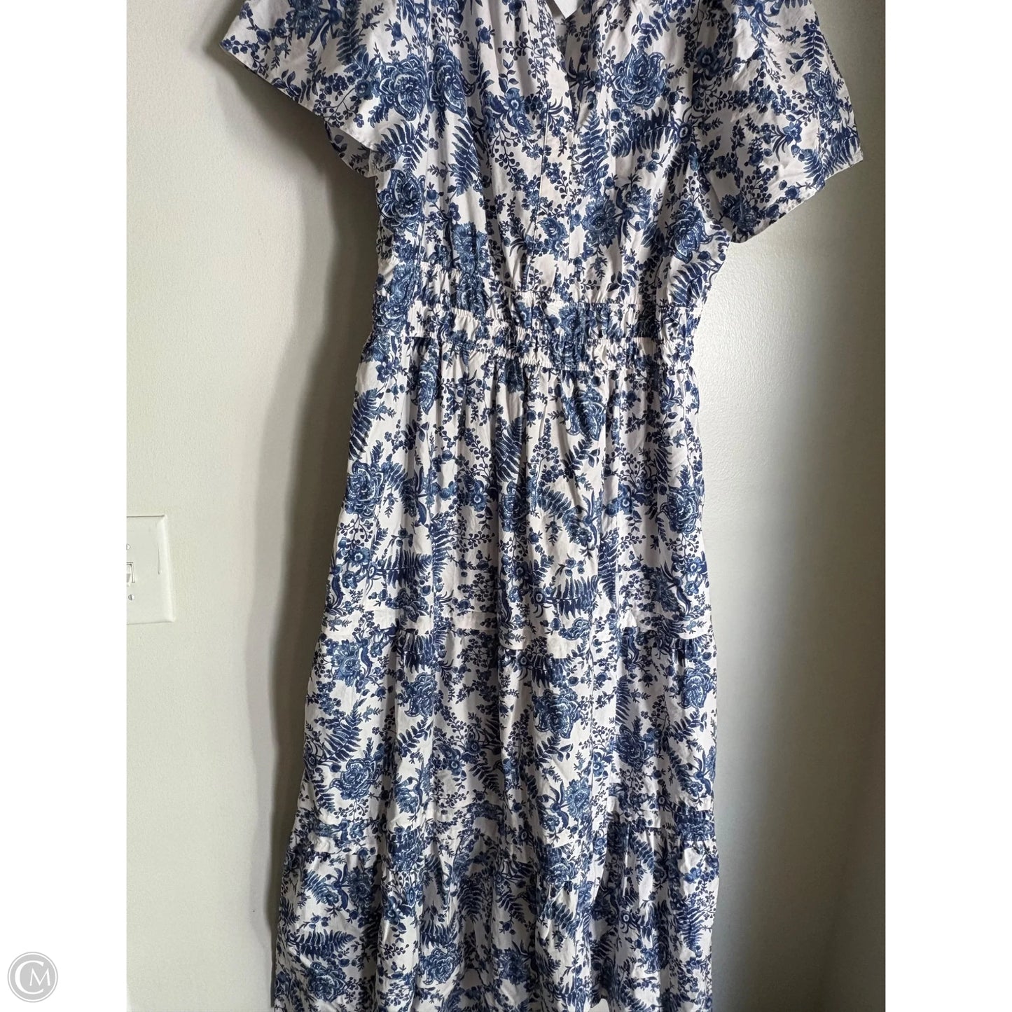 Dress Casual Maxi By Maeve In Blue, Size: Xl