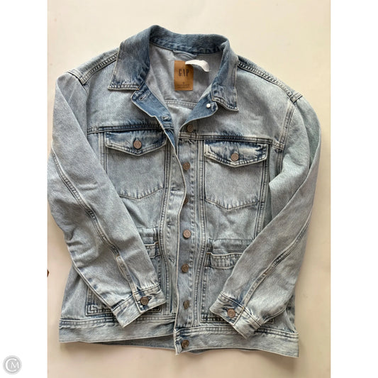 Jacket Denim By Gap In Blue, Size: S
