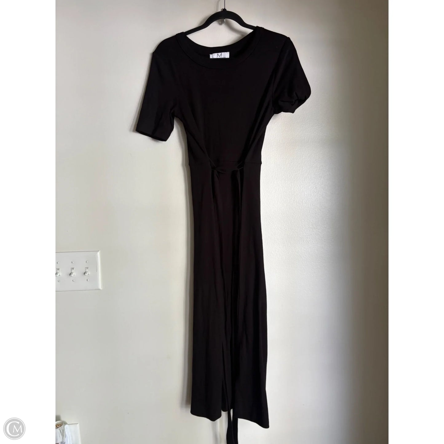 Dress Casual Maxi By Magaschoni In Black, Size: M