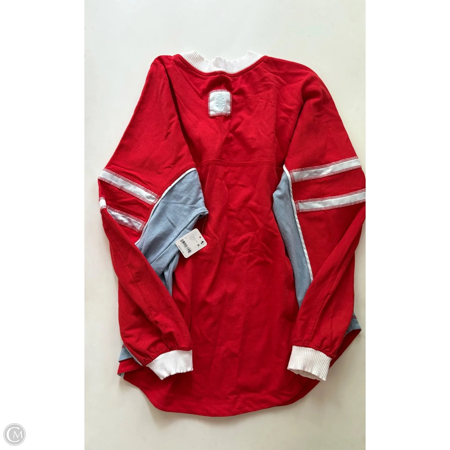 Sweatshirt Crewneck By Free People In Red, Size: S