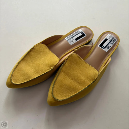 Shoes Flats By Express In Yellow, Size: 10