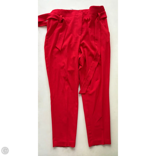 Pants Dress By New York And Co In Red, Size: 12