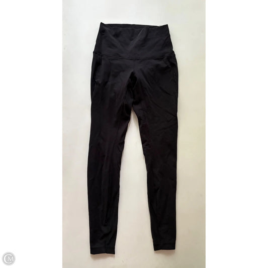 Athletic Leggings By Lululemon In Black, Size: S