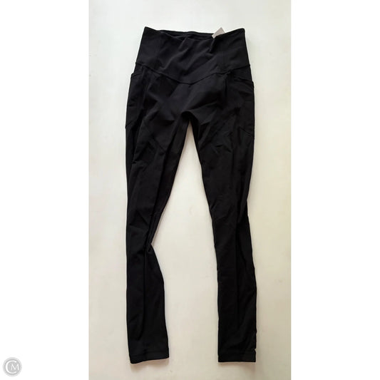 Athletic Leggings By Lululemon In Black, Size: S