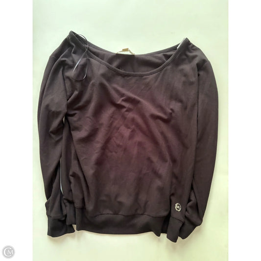 Top Long Sleeve By Michael Kors In Black, Size: M