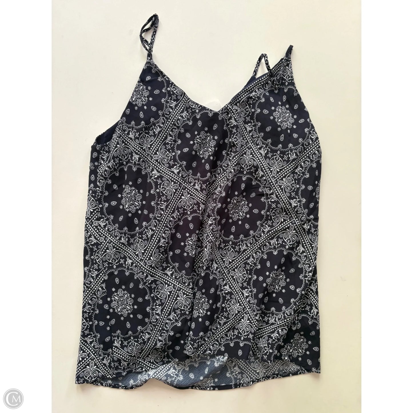 Tank Top By Olivia Grey In Navy, Size: M
