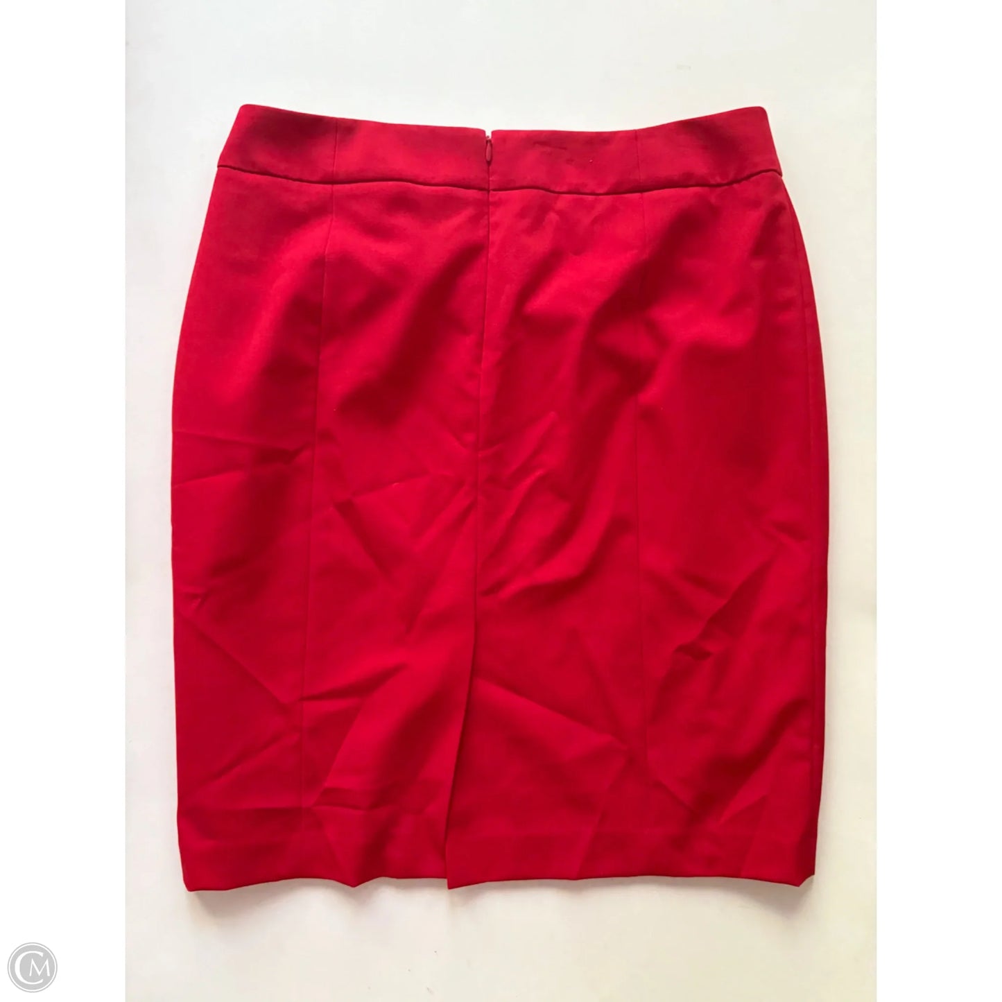 Skirt Midi By Calvin Klein In Red, Size: 12