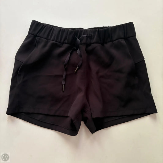 Athletic Shorts By Lululemon In Black, Size: S