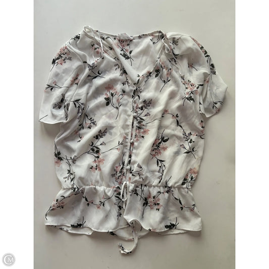 Top Long Sleeve By Melloday In Floral Print, Size: M