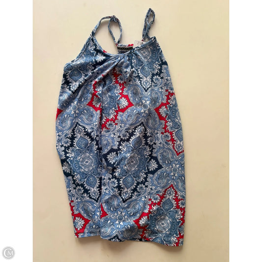Tank Top By Echo In Blue & Red, Size: L