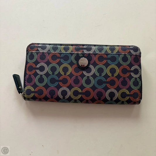 Wallet Designer By Coach, Size: Large
