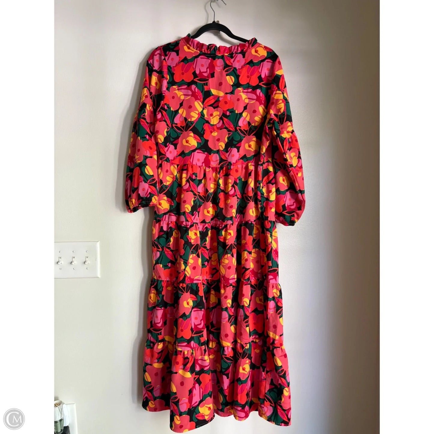 Dress Casual Maxi By Michelle Mcdowell In Multi-colored, Size: L