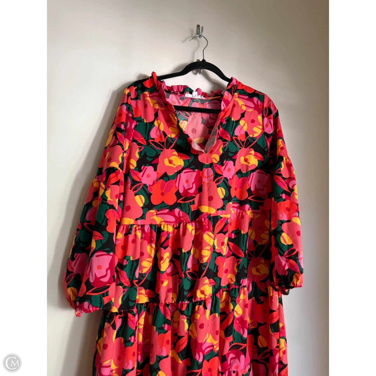 Dress Casual Maxi By Michelle Mcdowell In Multi-colored, Size: L