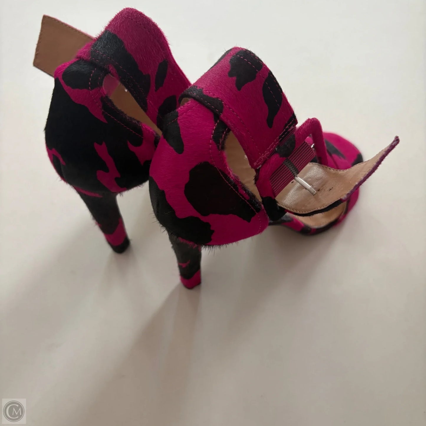 Shoes Heels Kitten By Jessica Simpson In Animal Print, Size: 9.5