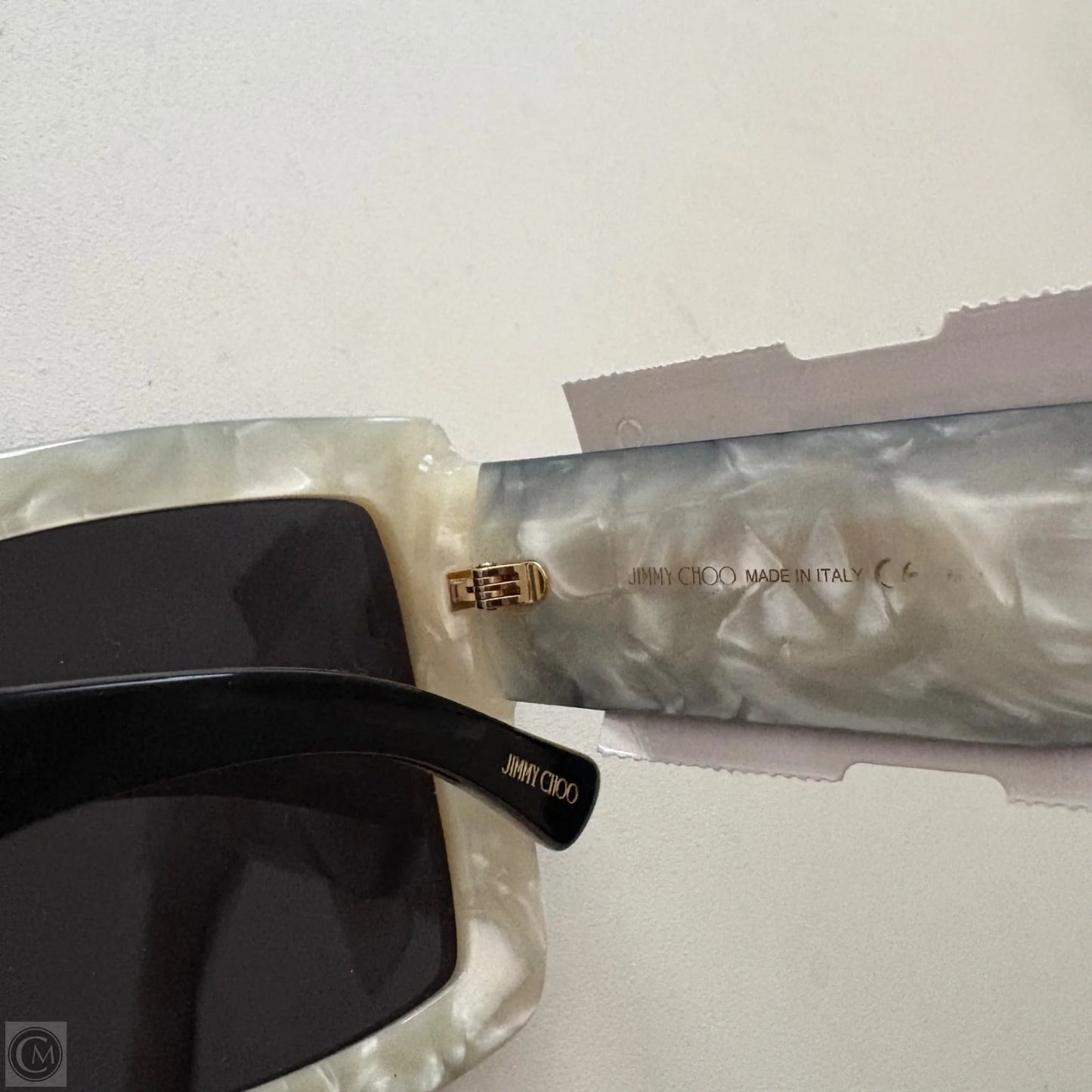 Sunglasses Luxury Designer By Jimmy Choo, Size: Large