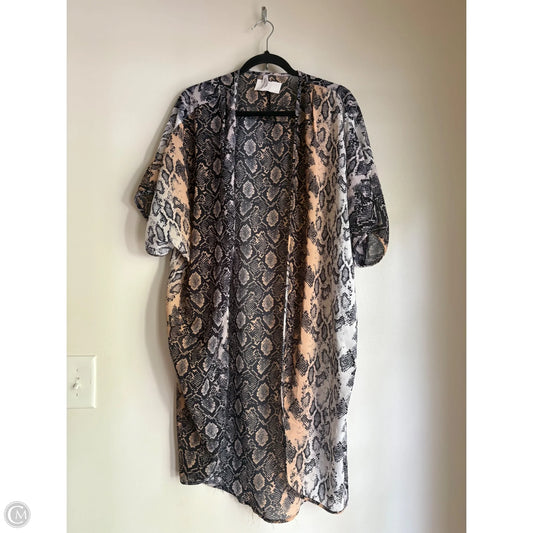 Kimono By Live 4 Truth In Animal Print, Size: Xl