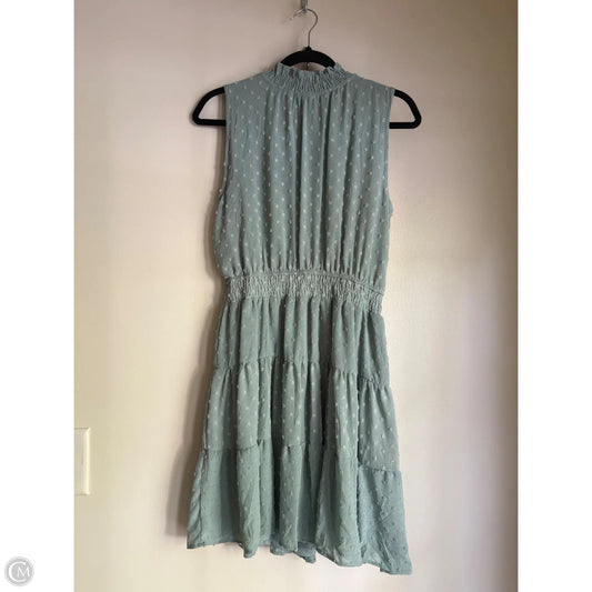 Dress Casual Midi By Sweet Wanderer In Green, Size: L