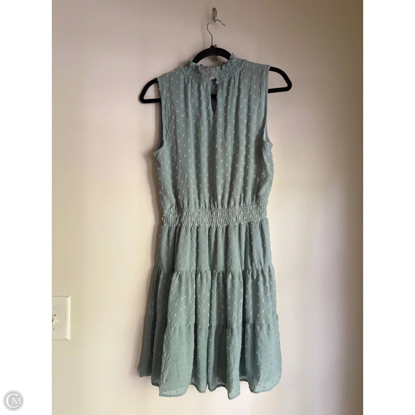 Dress Casual Midi By Sweet Wanderer In Green, Size: L
