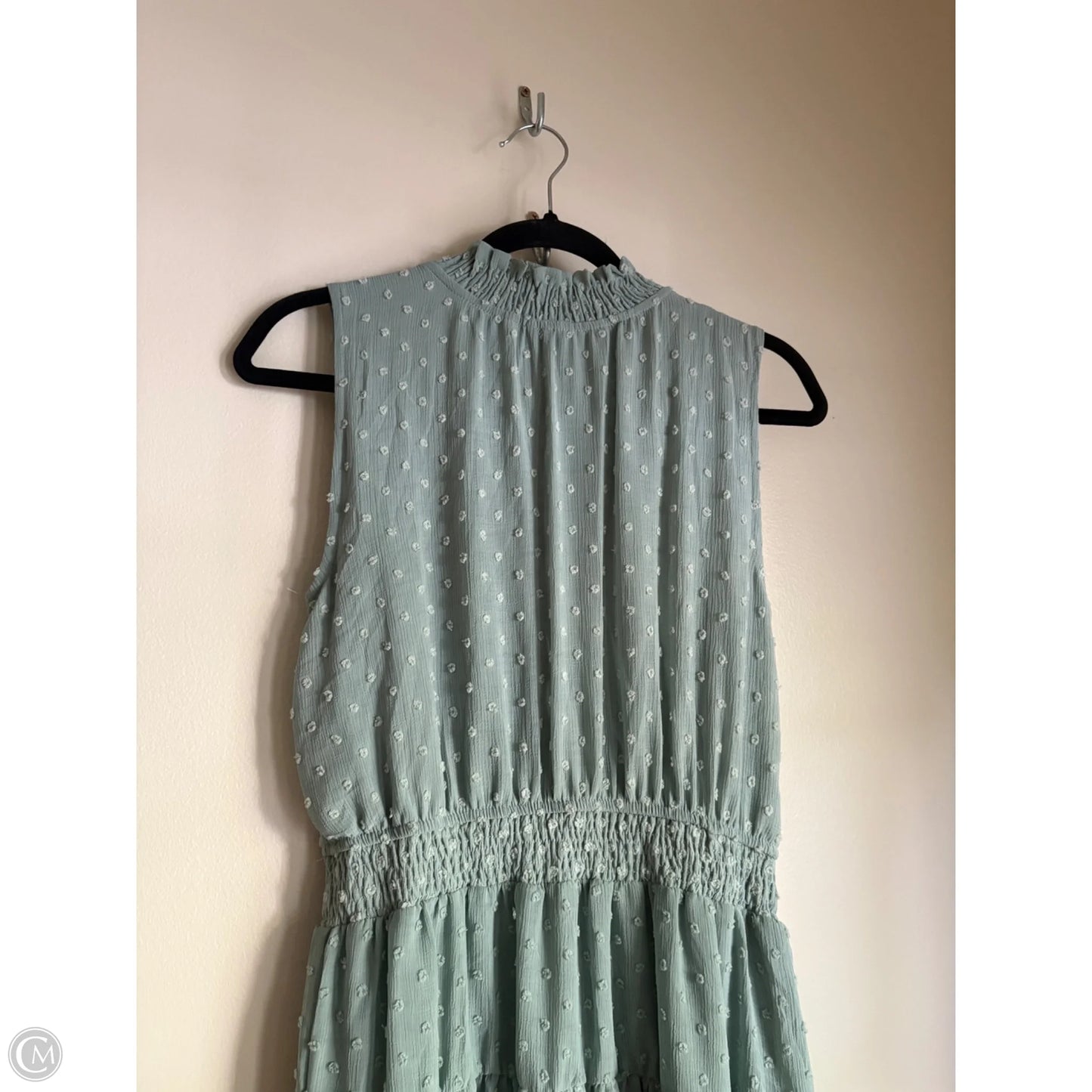 Dress Casual Midi By Sweet Wanderer In Green, Size: L
