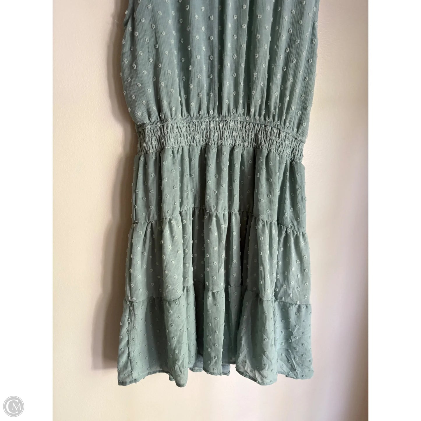 Dress Casual Midi By Sweet Wanderer In Green, Size: L