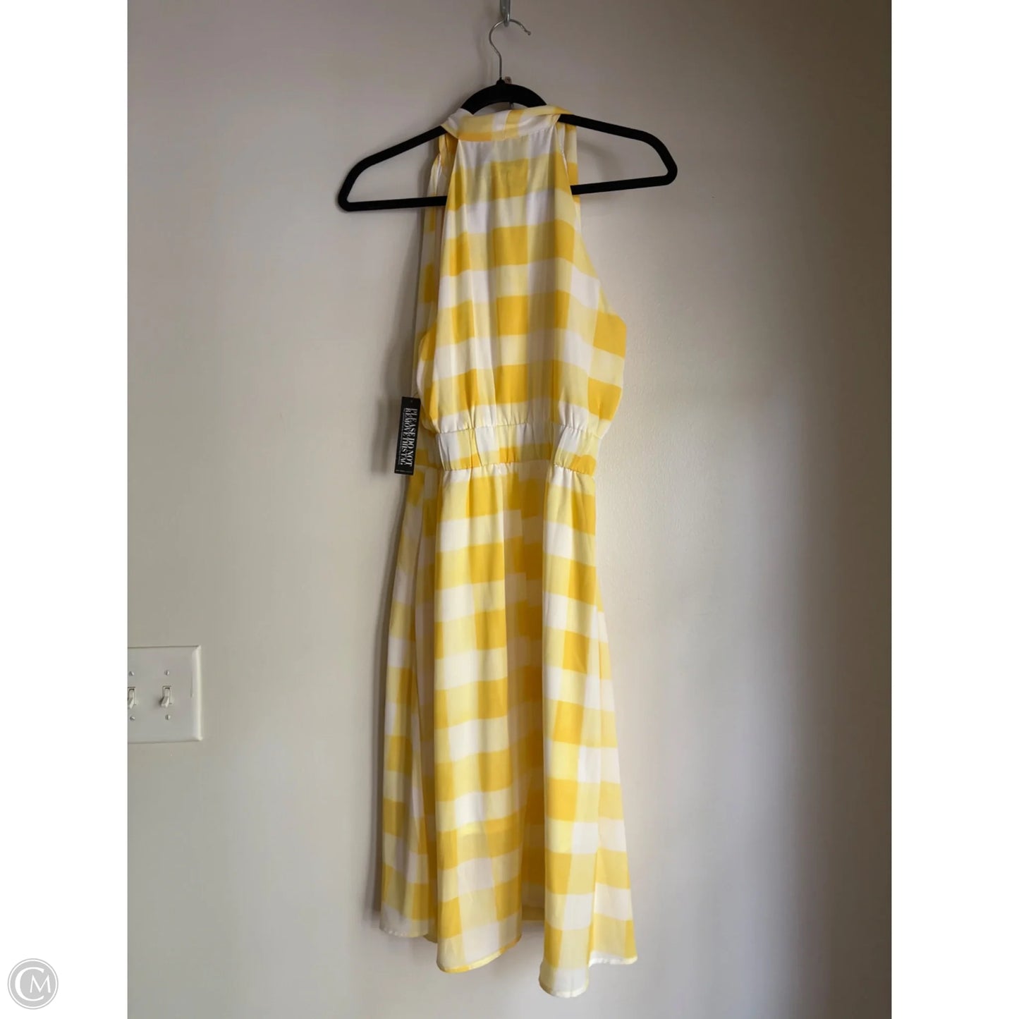 Dress Casual Maxi By New York And Co In Yellow, Size: M