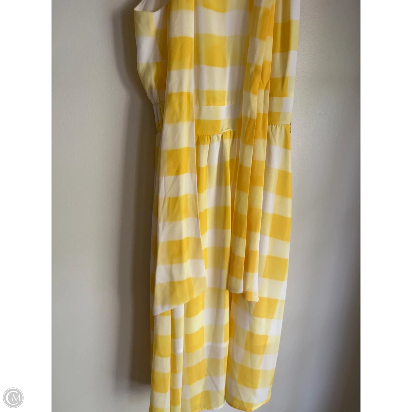 Dress Casual Maxi By New York And Co In Yellow, Size: M