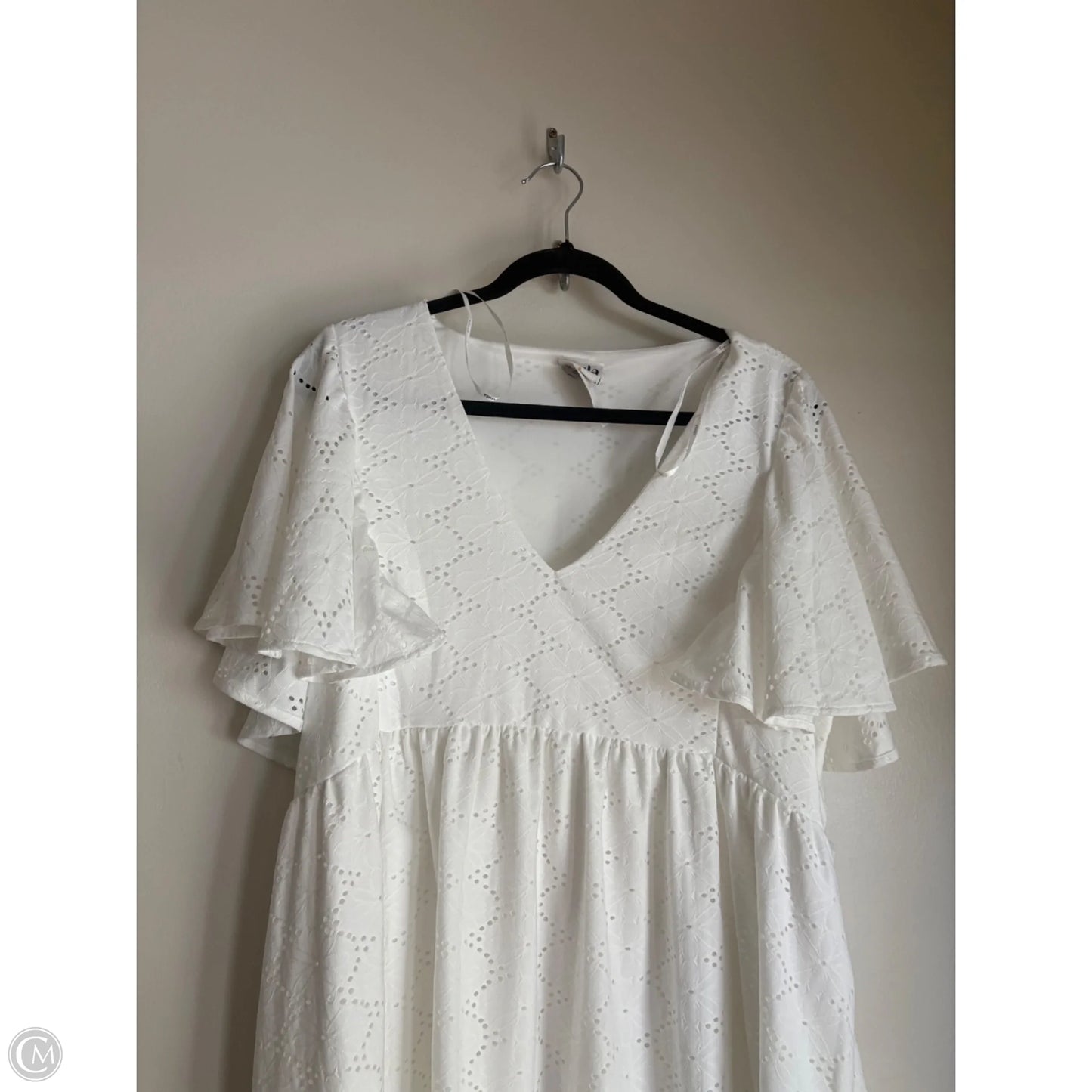 Dress Casual Midi By Arula In White, Size: Xl