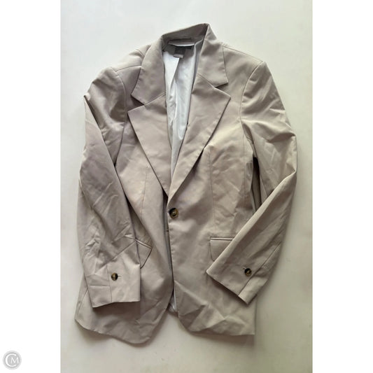 Blazer By H&m In Cream, Size: Xs