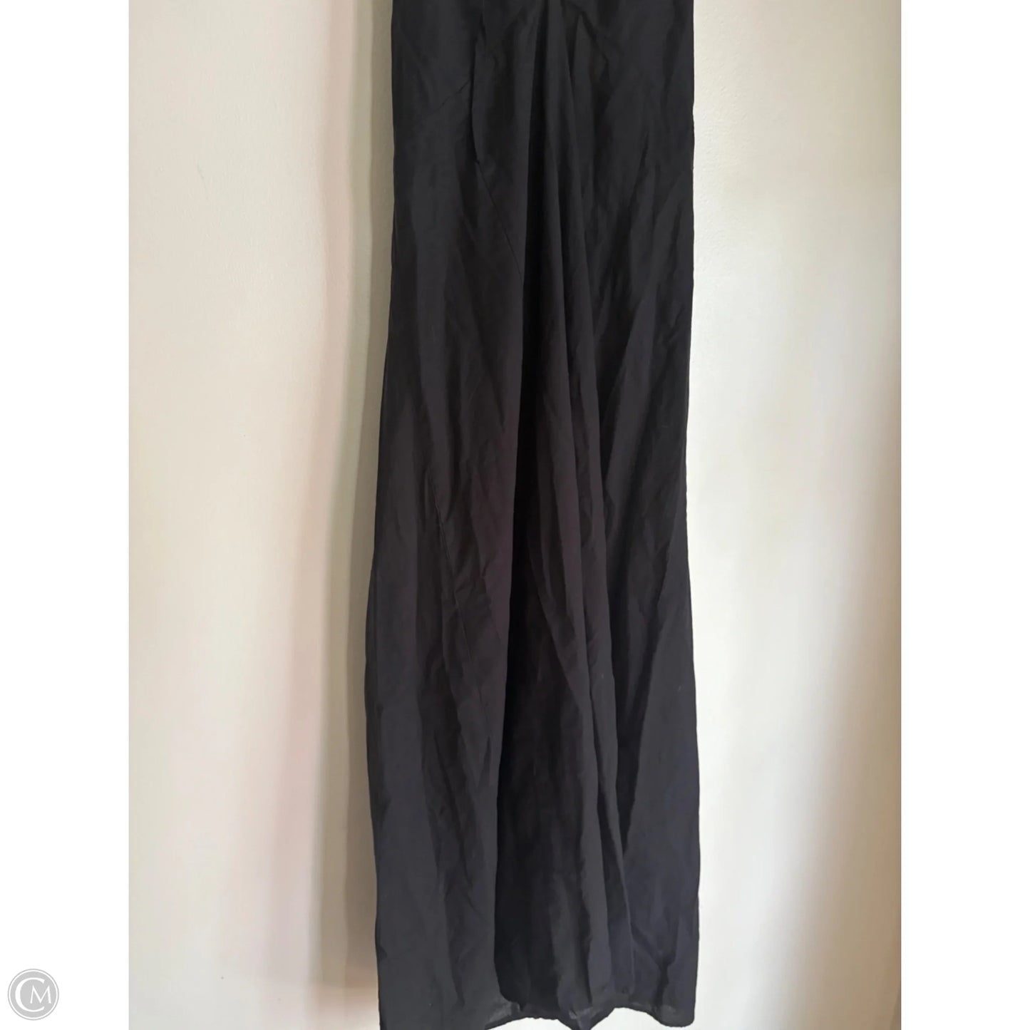 Dress Casual Maxi By H&m In Black, Size: L
