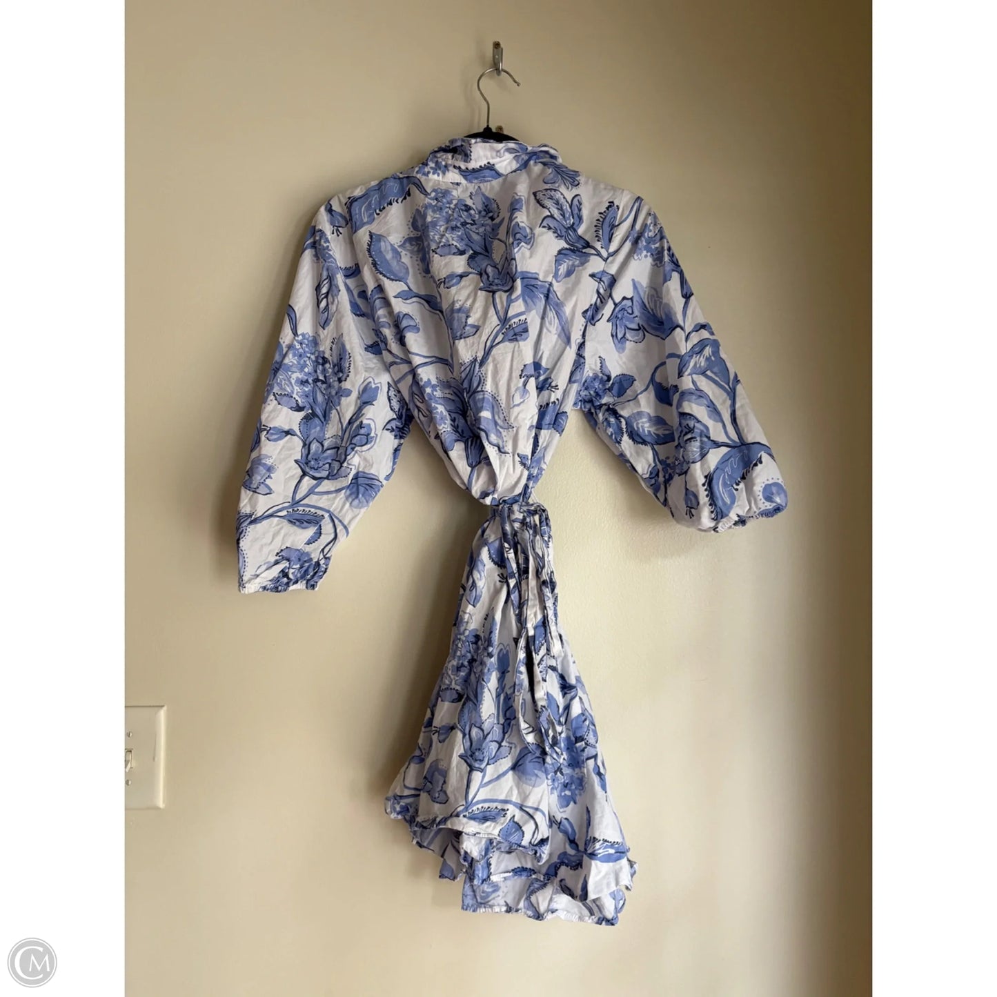 Dress Casual Midi By Msk In Blue, Size: 1x