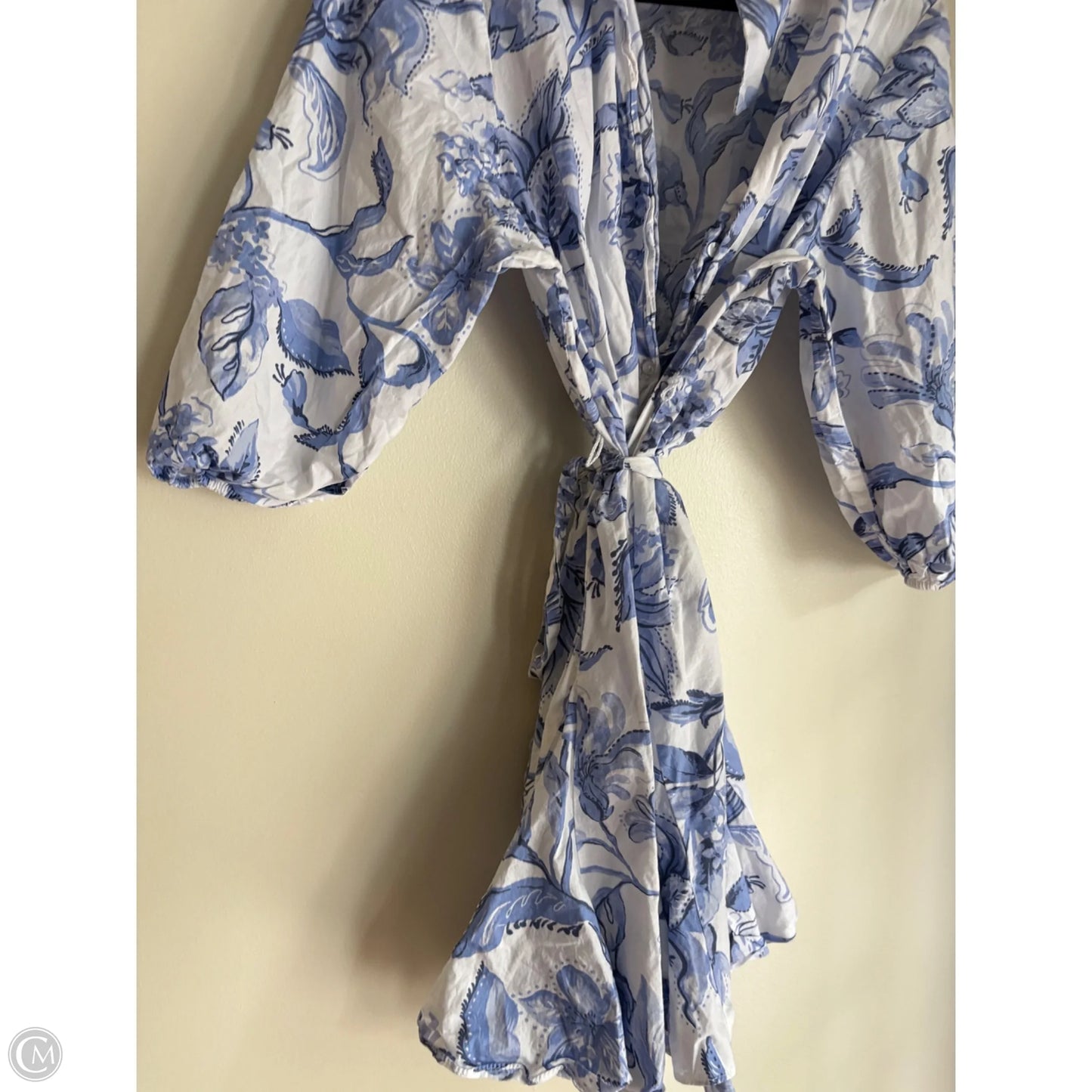 Dress Casual Midi By Msk In Blue, Size: 1x
