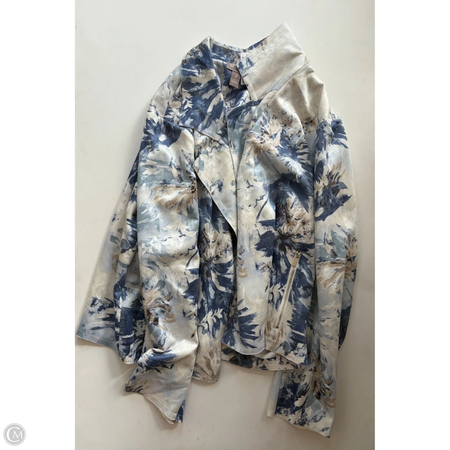 Blazer By Chicos In Multi-colored, Size: 2x