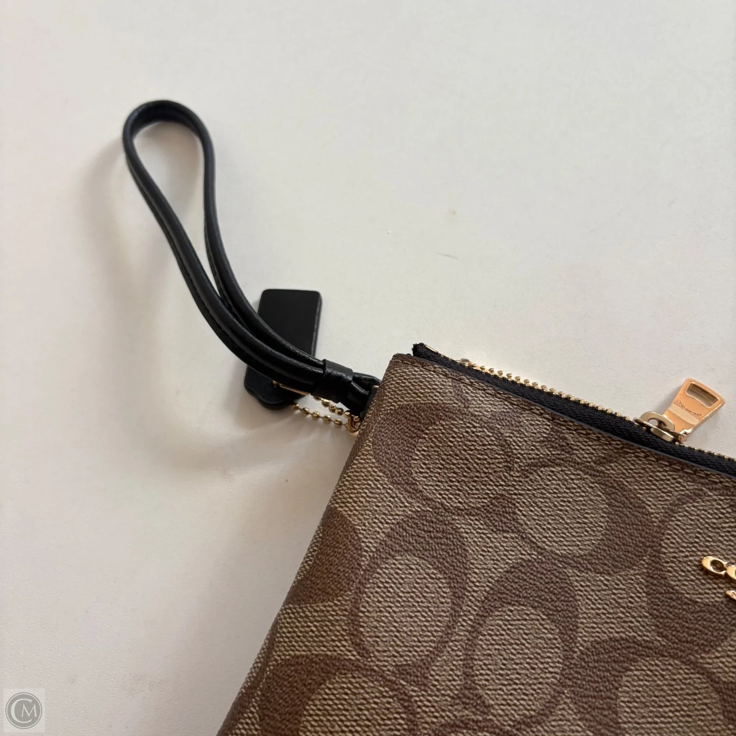 Wristlet Designer By Coach, Size: Large