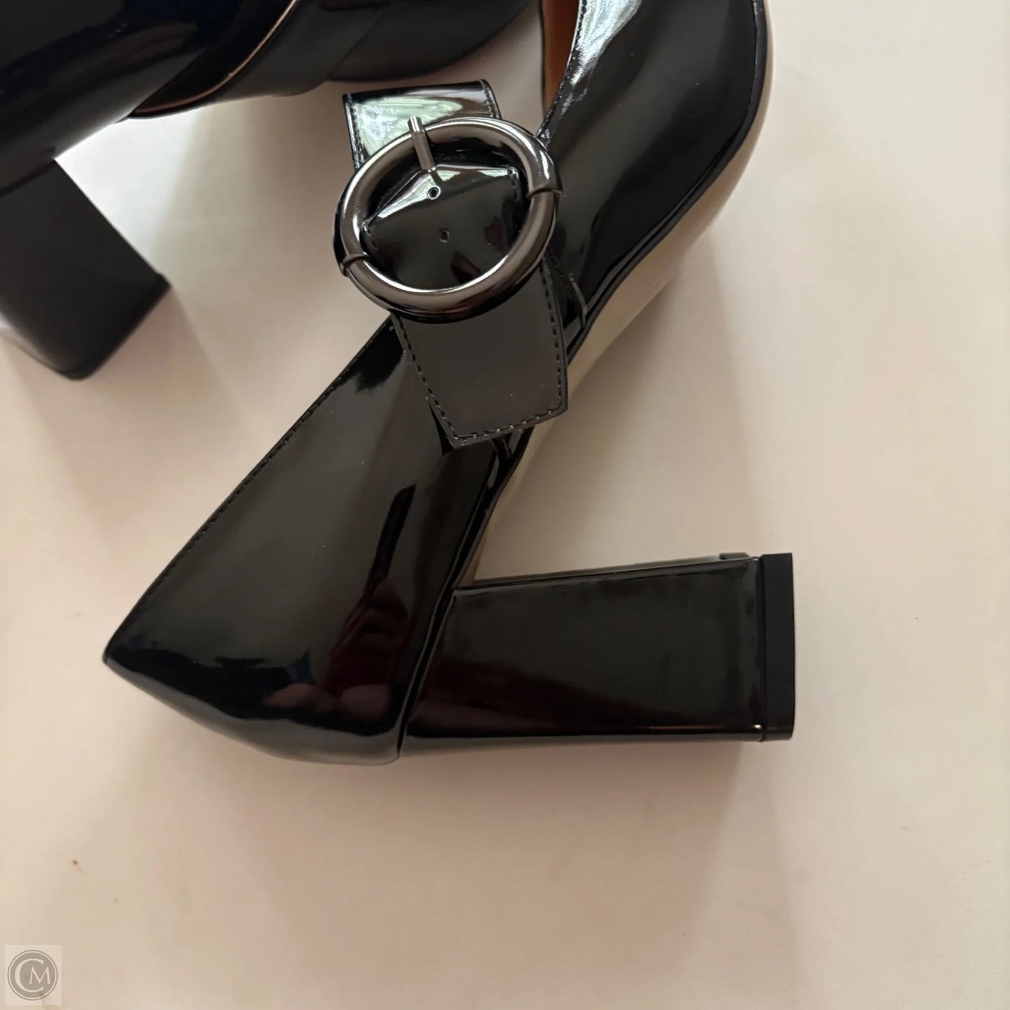 Shoes Heels Block By Waydferns In Black, Size: 8.5