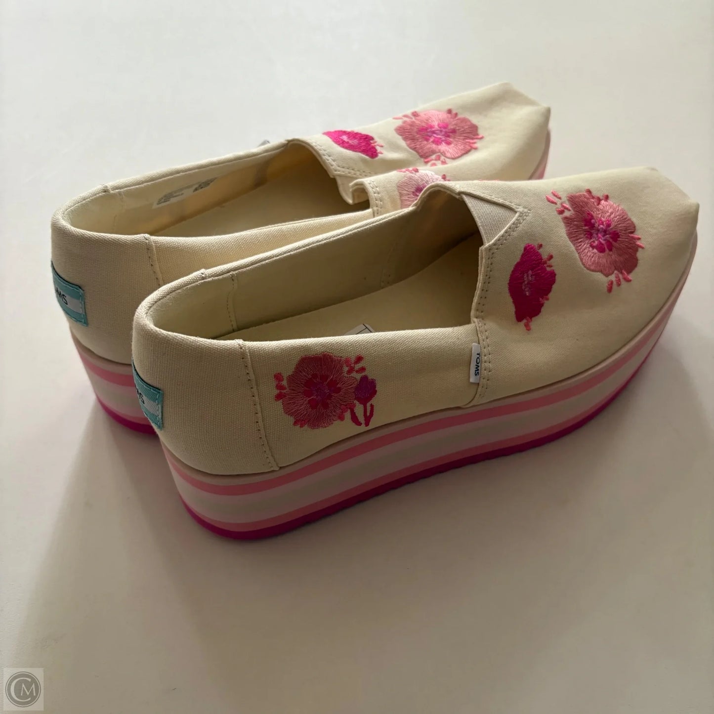 Shoes Heels Platform By Toms In Multi-colored, Size: 8.5