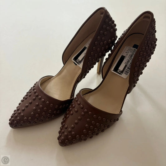 Shoes Heels Kitten By French Connection In Brown, Size: 7.5