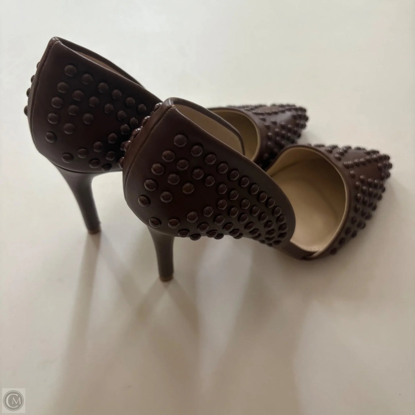 Shoes Heels Kitten By French Connection In Brown, Size: 7.5