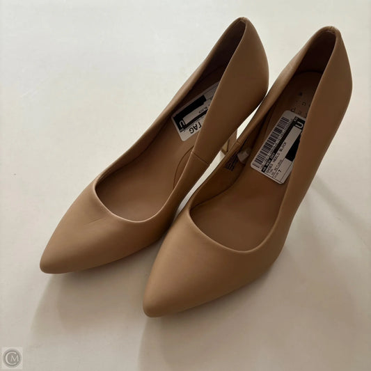 Shoes Heels Block By A New Day In Tan, Size: 7